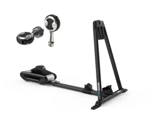 Wahoo Kickr Rollr Smart Trainer valce + Single-Sided POWRLINK pedále