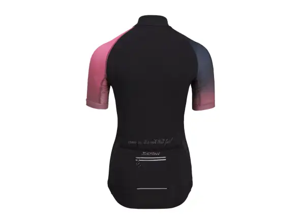 Silvini Mazzana dámsky dres krátky rukáv Black/Fuchsia