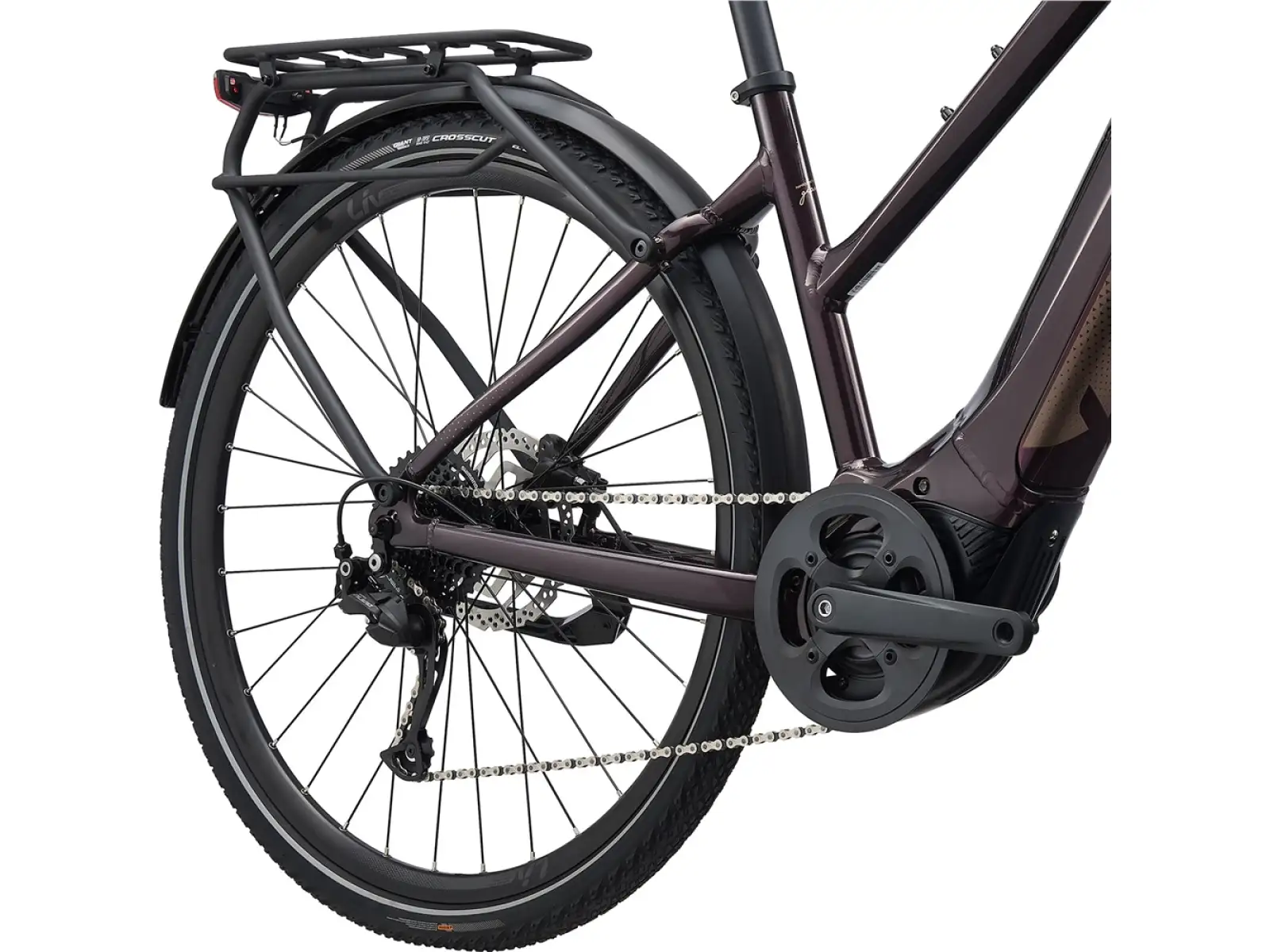 Trekingový elektrobicykel Liv Amiti E+2 rosewood