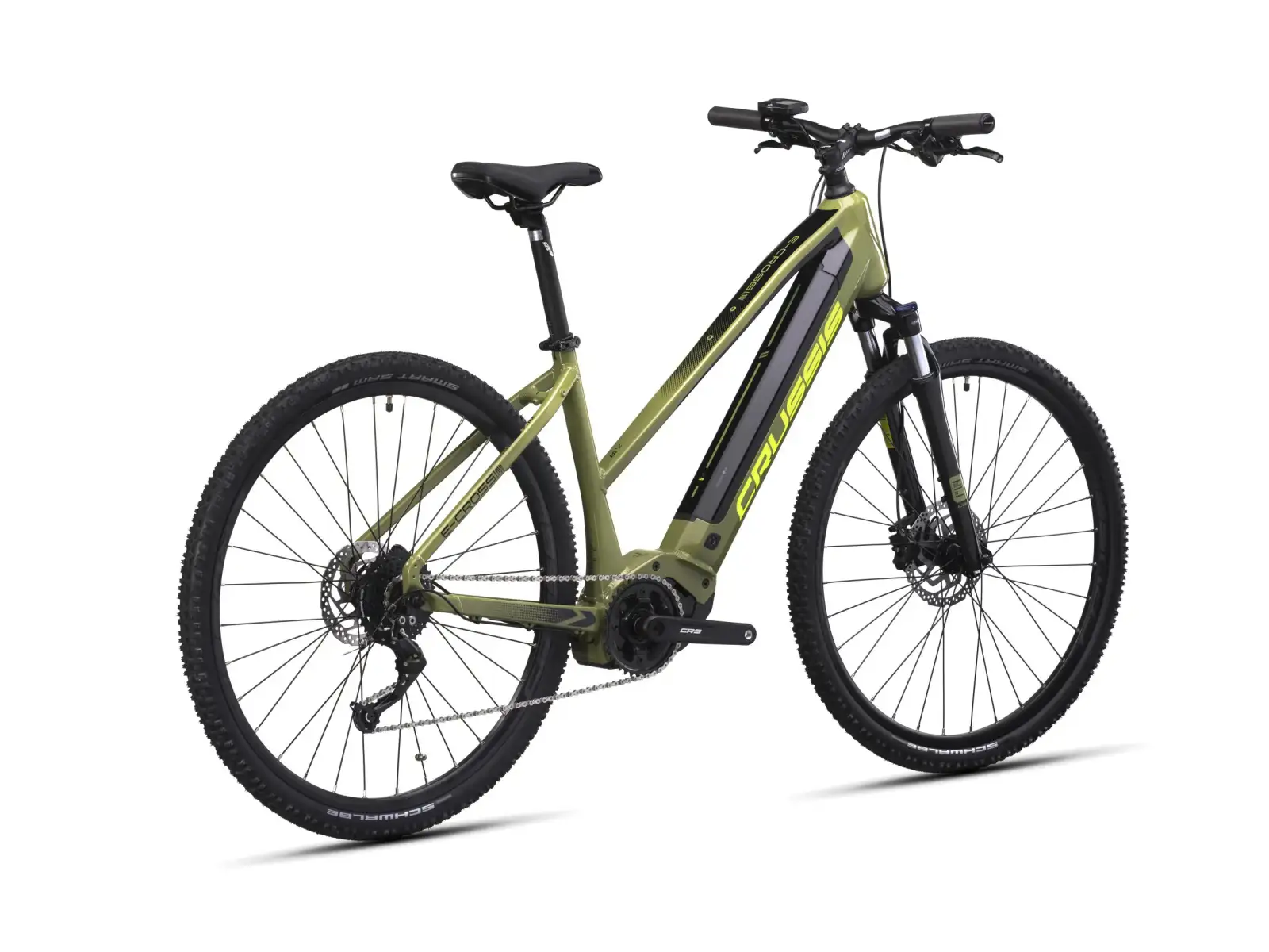 Crussis e-Cross low 7.10-M (720 Wh) krosový elektrobicykel