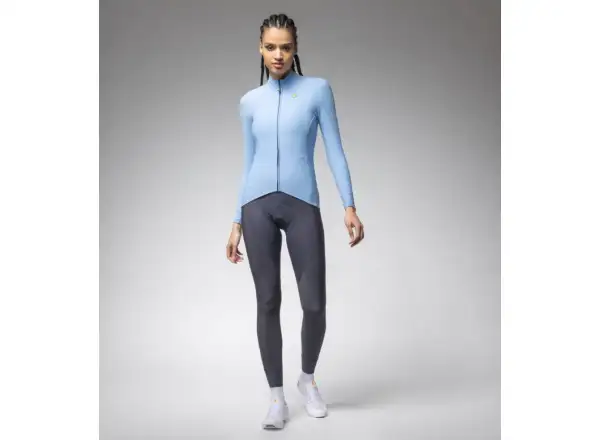 Alé R-EV1 Warm Race 2.0 dámsky zateplený dres dlhý rukáv Sky Blue