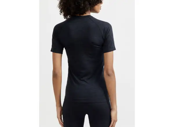 Craft Core Dry Active Comfort dámske tričko krátky rukáv čierna