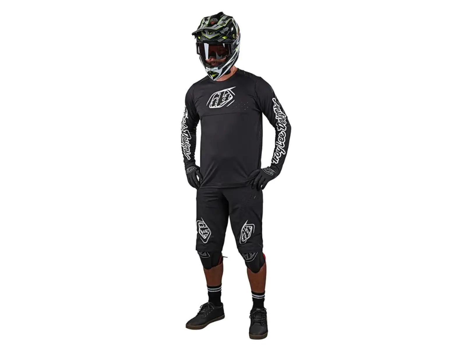 Troy Lee Designs Sprint Pánsky dres s dlhým rukávom Icon Black