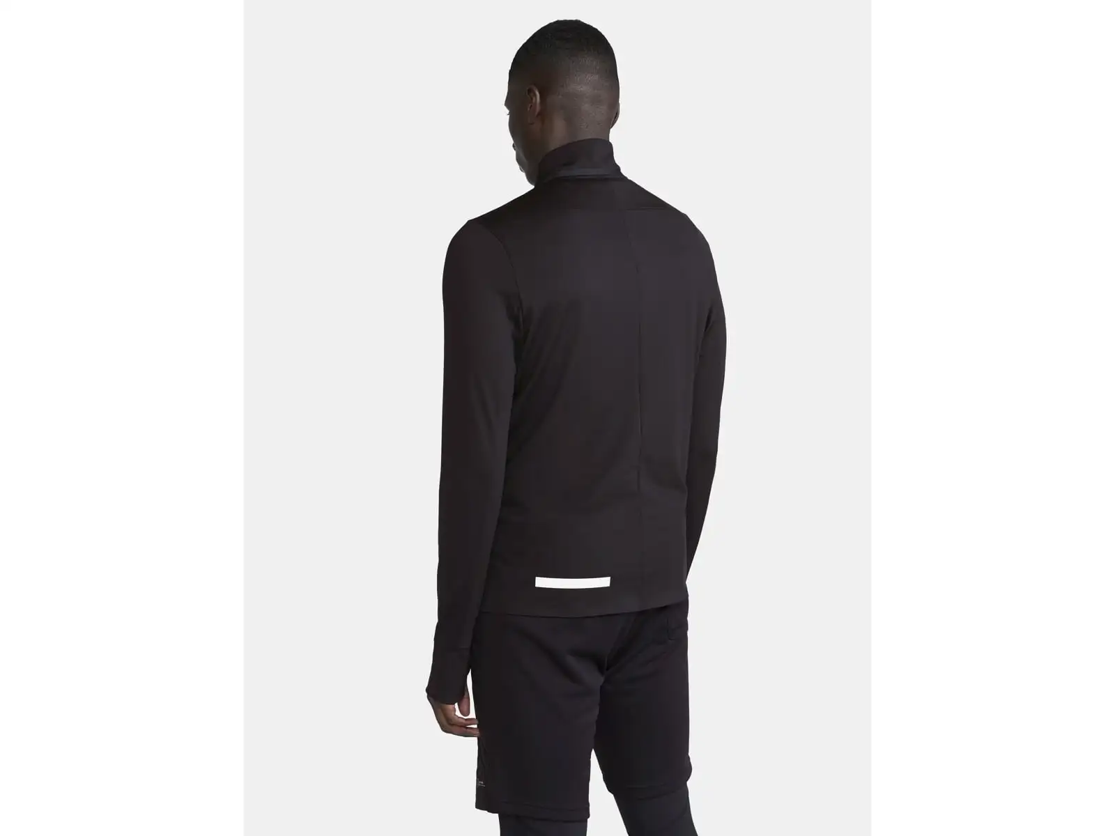 Craft ADV SubZ Sweater pánska bežecká bunda čierna