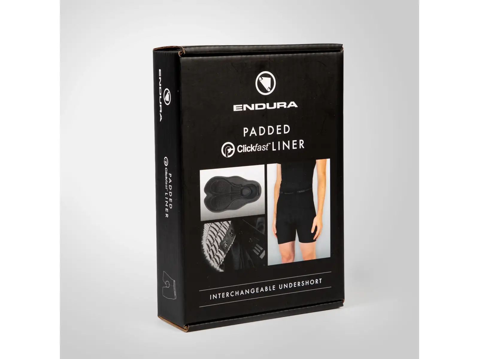 Endura Padded ClickFast pánske vnútorné kraťasy s vložkou black