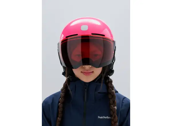 POC POCito Obex Visor detská lyžiarska prilba Fluorescent Pink