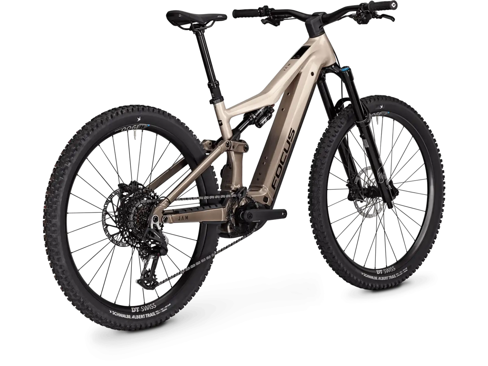 Focus JAM 9 600Wh celoodpružený elektrobicykel Adamantsilver / Crystalgrey