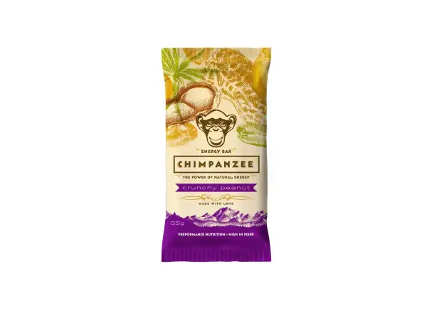 Chimpanzee Energy Bar tyčinka Crunchy Peanut 55 g