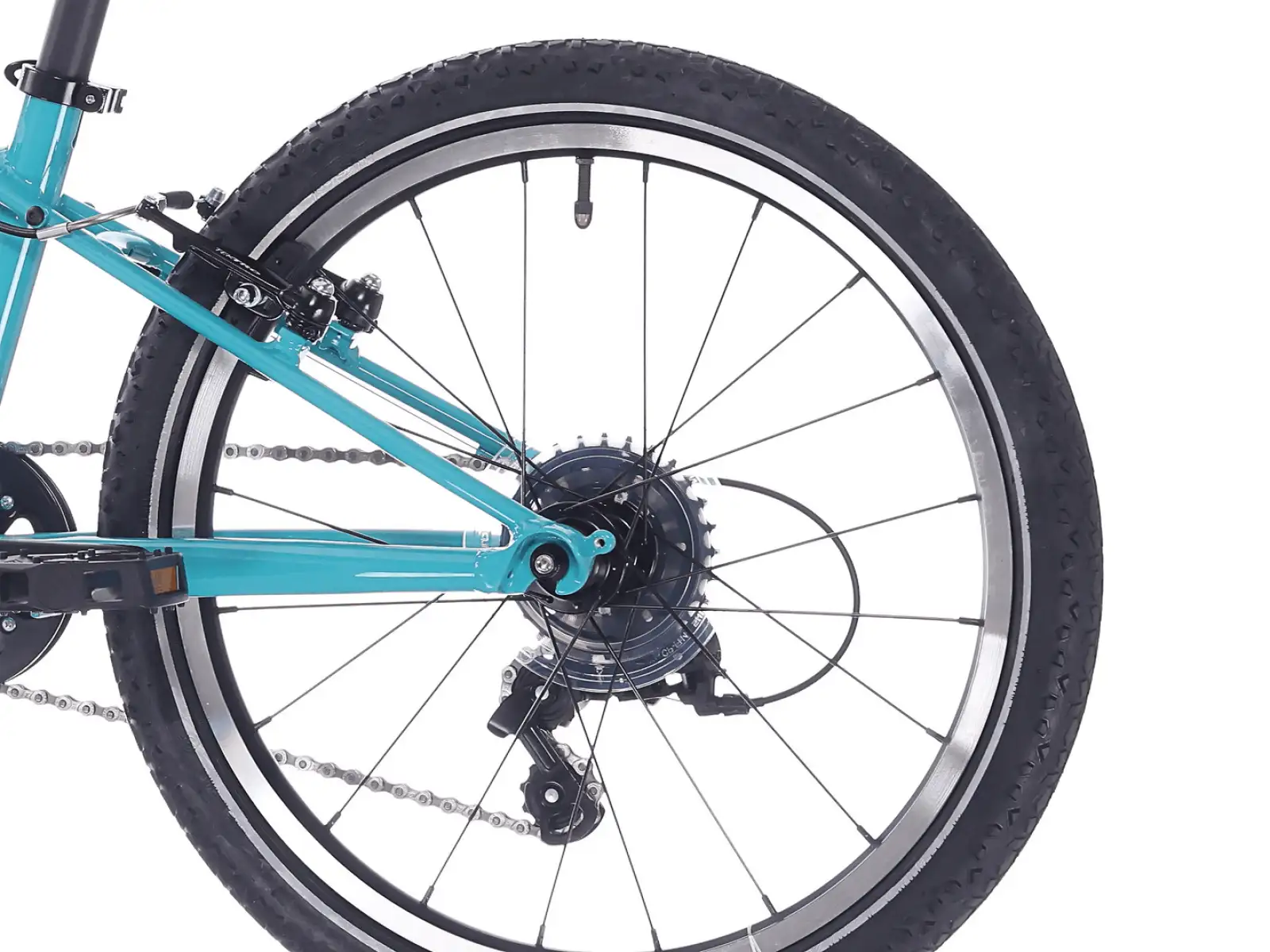 Rock Machine Thunder Jr. 20 VB detský bicykel Jade Blue