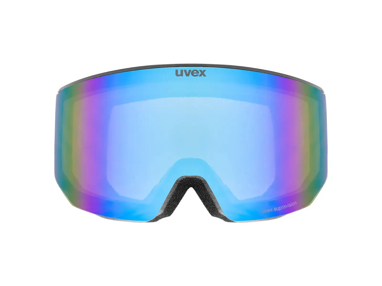 Uvex Lace Attract FM lyžiarske okuliare black matt/ice - green