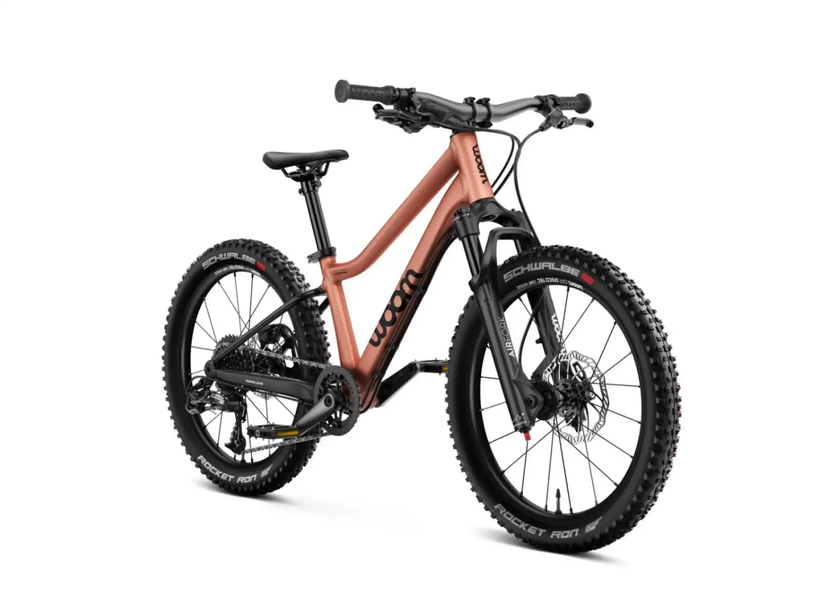 Woom 4 OFF AIR detský bicykel 20" Copper