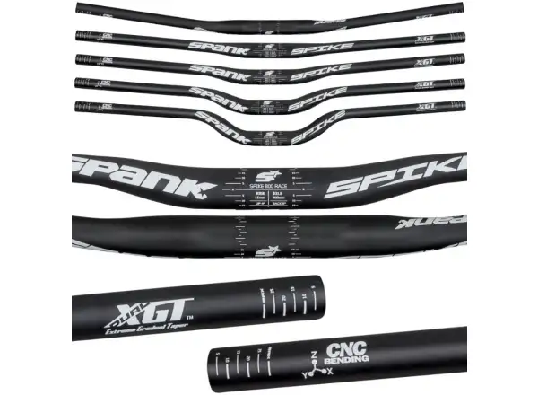 Spank Spike 800 závodní řídítka MTB 30R čierne