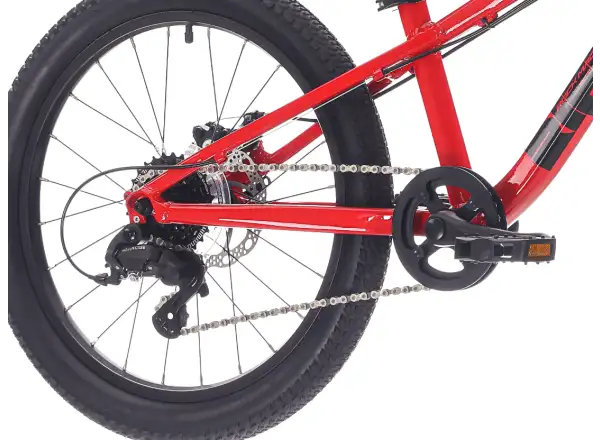 Rock Machine RIFF Tr 20 detský bicykel Gloss Fire Red