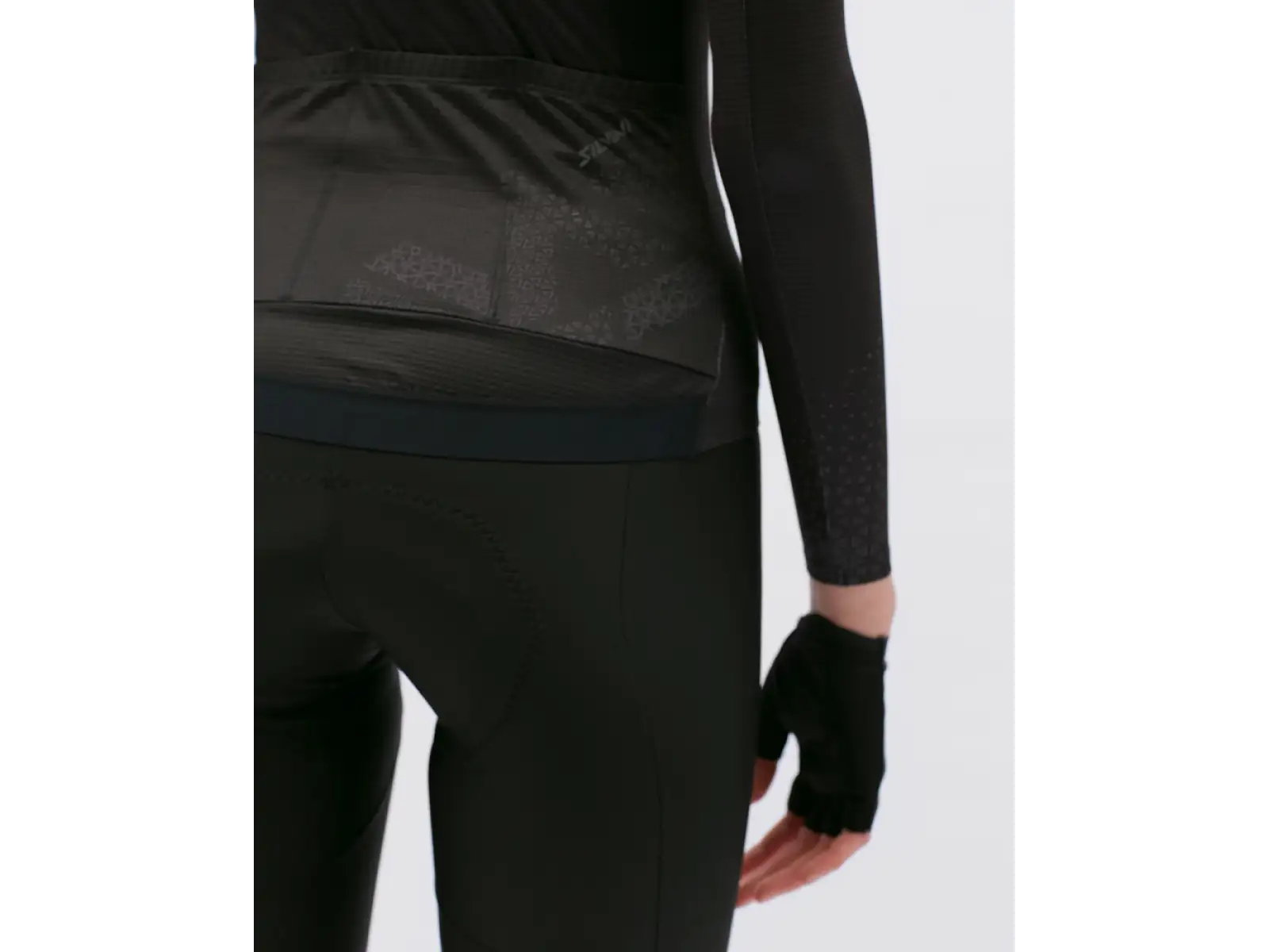Silvini Valfura dámsky dres dlhý rukáv Black