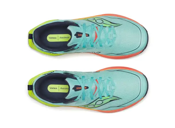 Saucony Peregrine 16 pánska bežecká obuv Splash/Citron