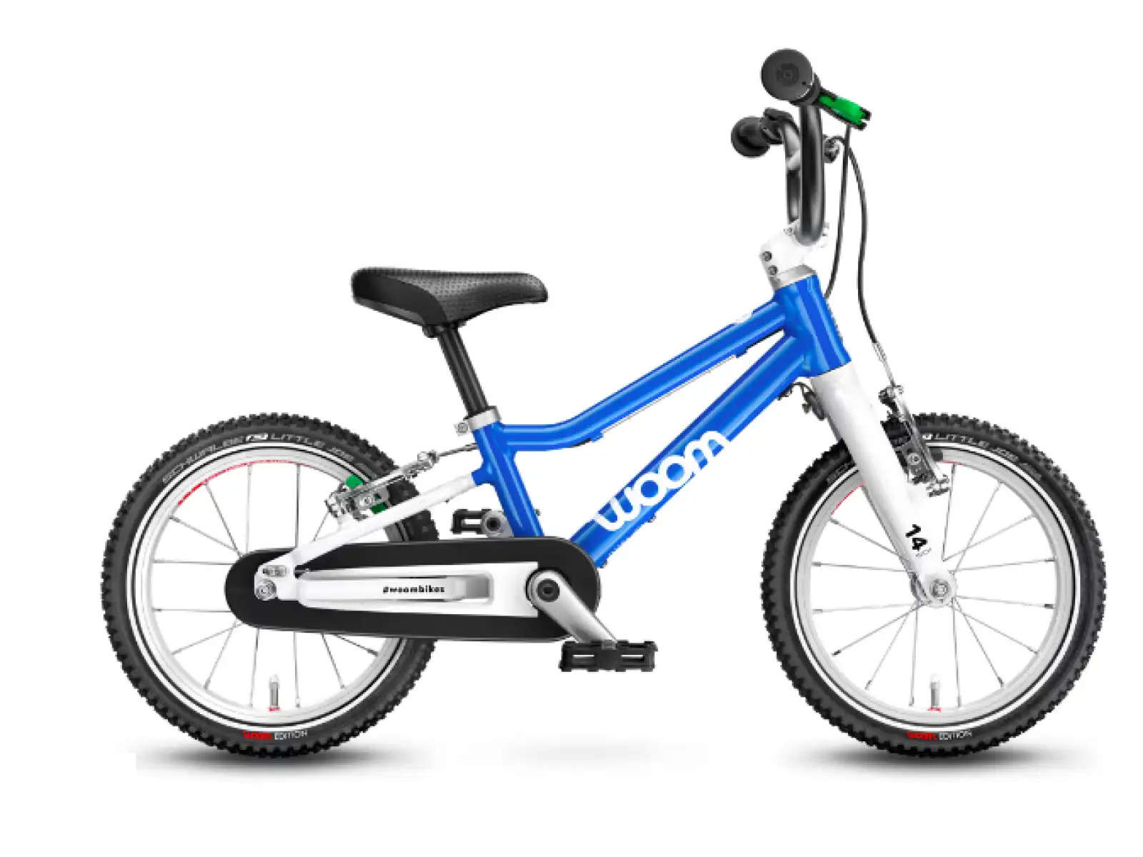 Woom 2 Blue 14 Detský bicykel
