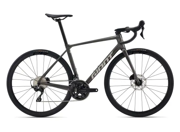 Giant TCR Advanced 2 KOM cestný bicykel Stealth Chrome