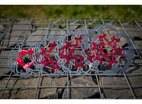 EZmtb brzdový kotúč 160 mm červená