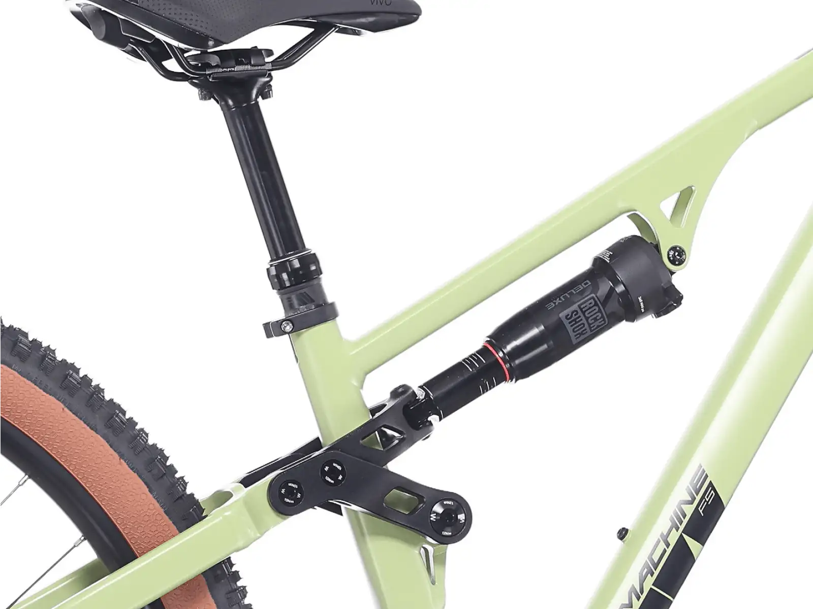 Rock Machine Blizz FS 50-27 horský bicykel Matte Jade Green