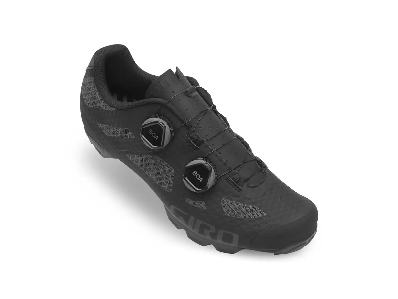 Giro Sector MTB pánske tretry Black/Dark Shadow