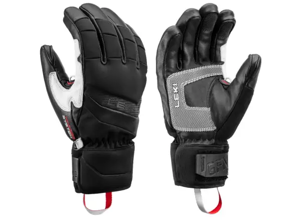 Leki Griffin Base 3D zjazdové rukavice Black