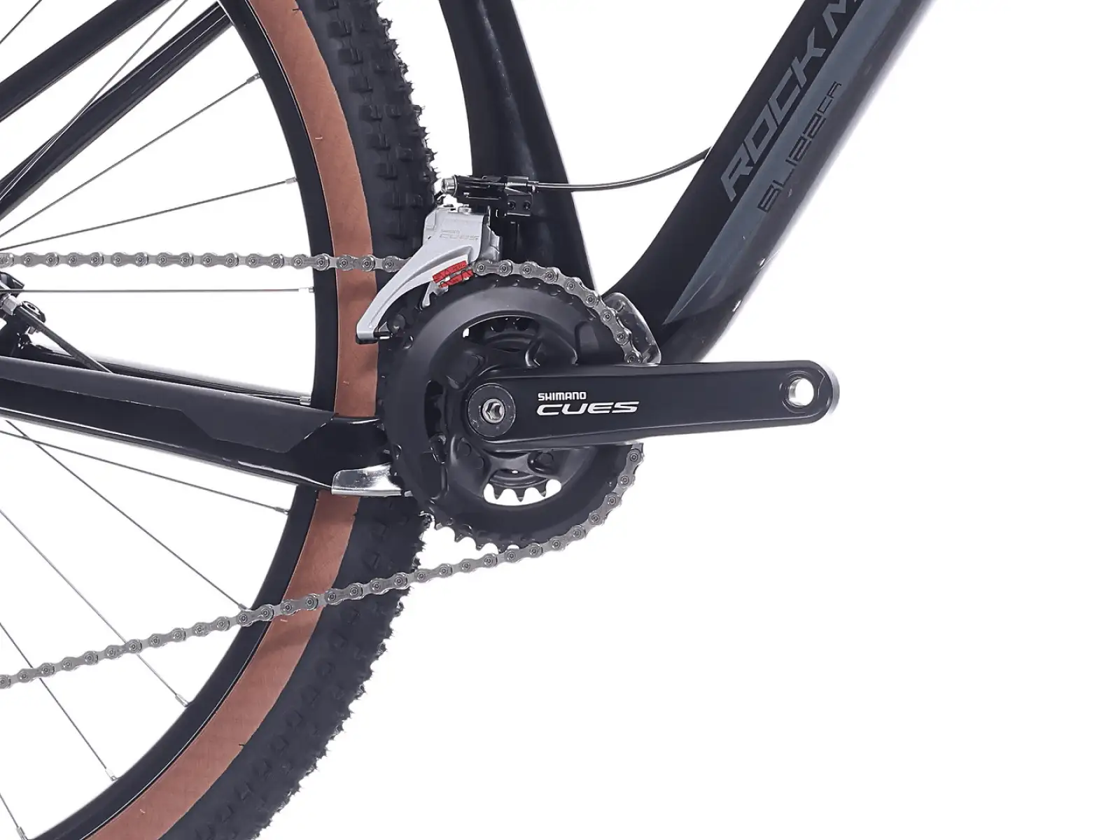 Rock Machine Blizz Cr 20 horský bicykel Gloss Basalt Black