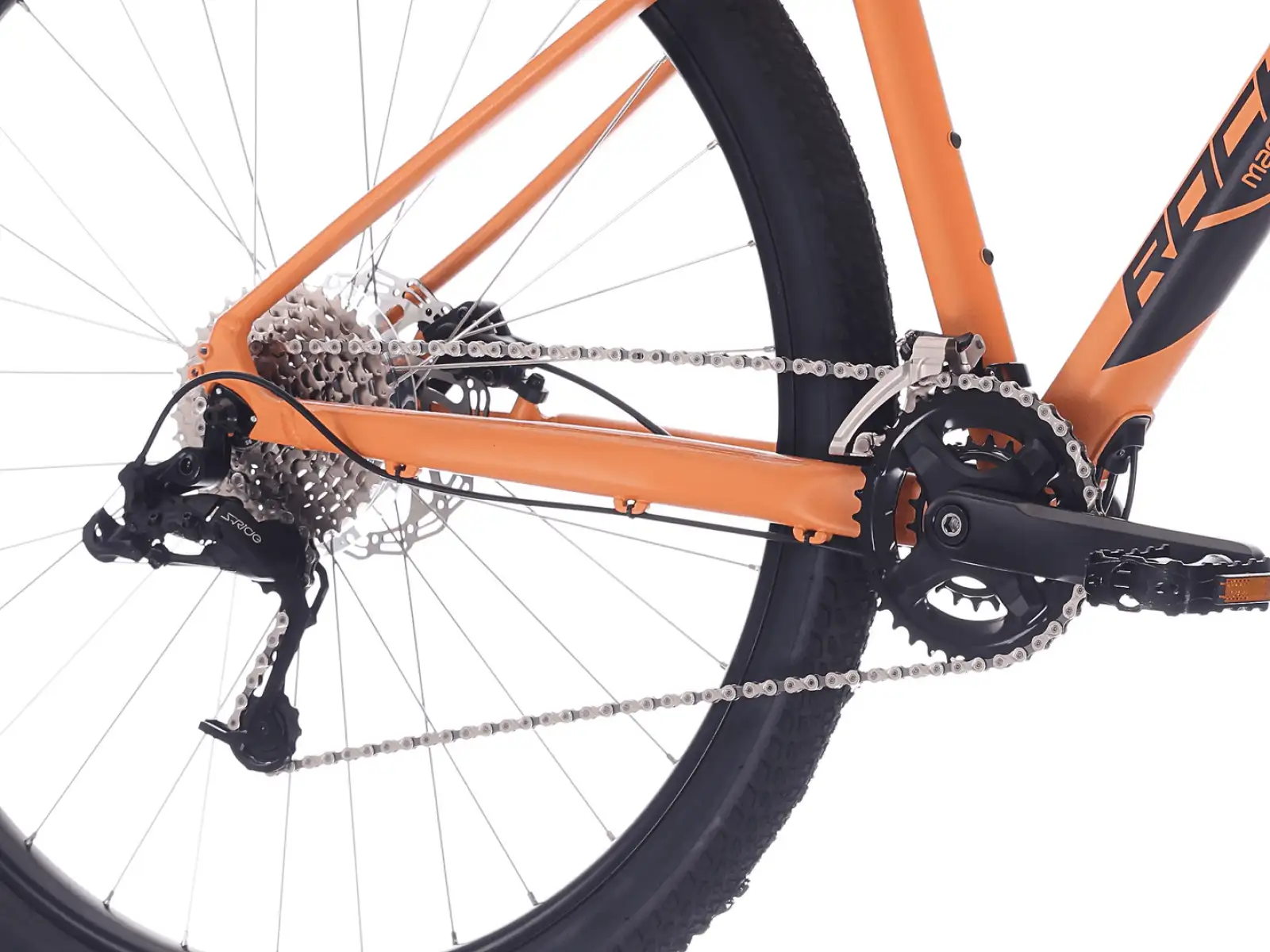 Rock Machine Manhattan 60 horský bicykel Matte Lava Orange