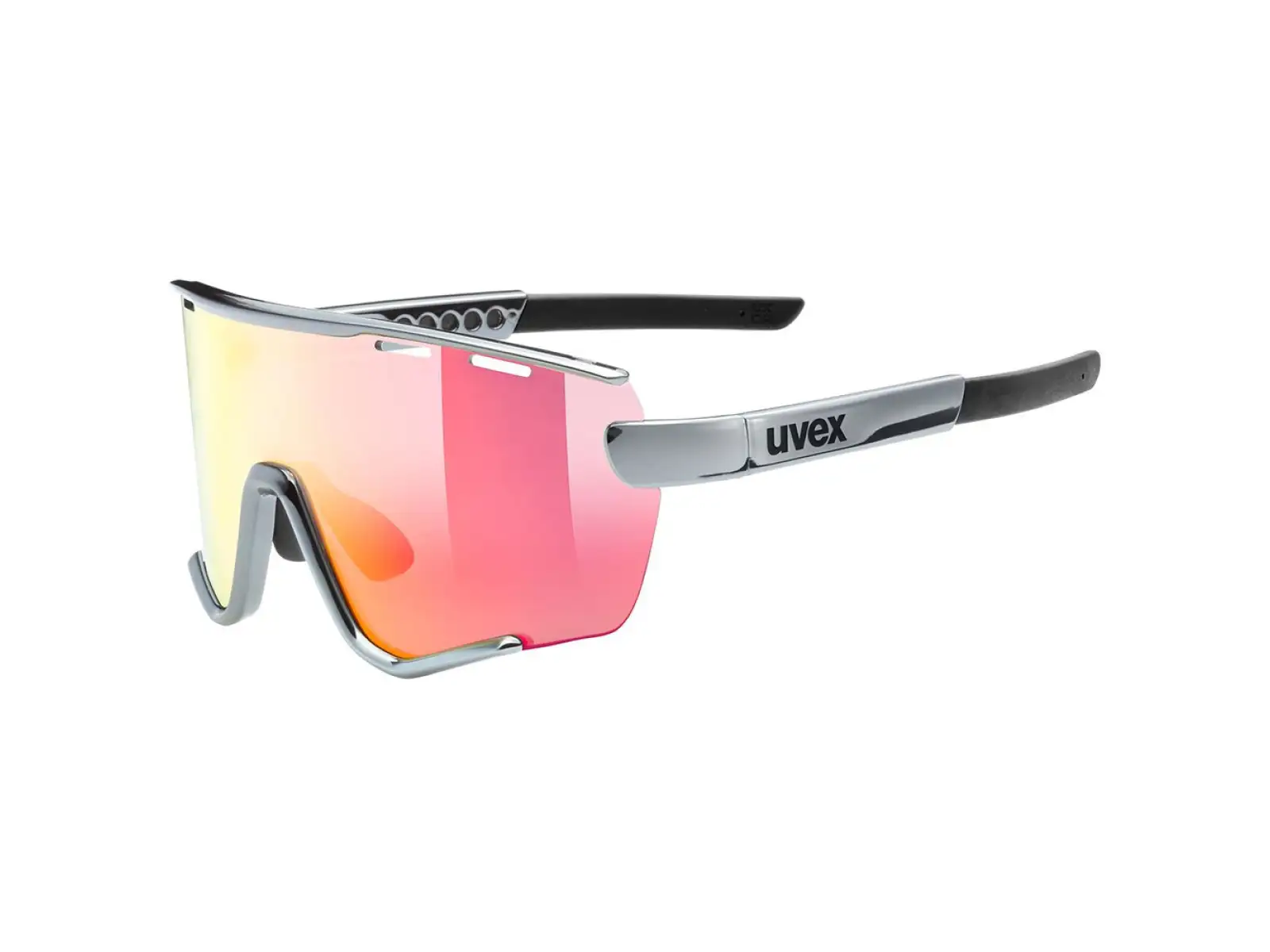 Uvex Sportstyle 236 okuliare Set Silicium / Mirror Red