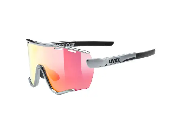 Uvex Sportstyle 236 okuliare Set Silicium / Mirror Red