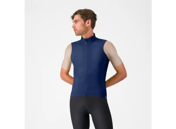 Castelli Espresso 2 pánska vesta Belgian Blue