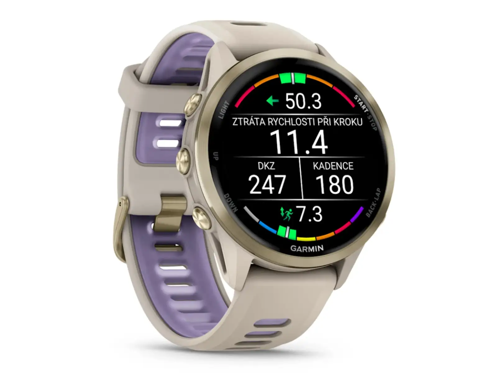 Garmin Forerunner 970 smart hodinky French Grey/Indigo