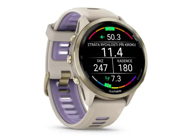 Garmin Forerunner 970 smart hodinky French Grey/Indigo