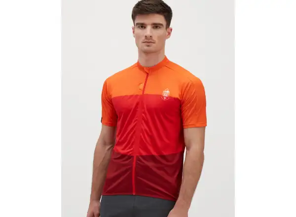 Silvini Turano Pro pánsky dres s krátkym rukávom červená/merlot