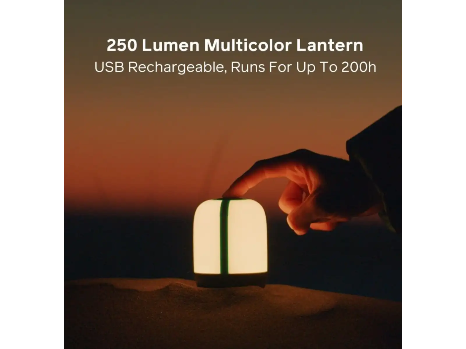 BioLite Alpenglow 250 lampáš