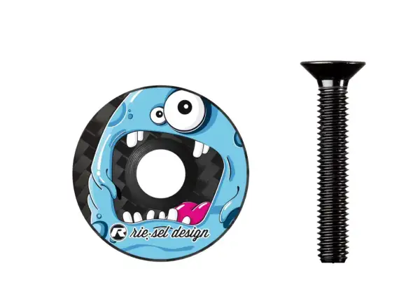 Rie:sel Design Stem:cap viečko hlavového zloženia Monster Blue
