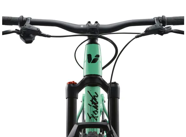 Liv Faith 24 detský celoodpružený bicykel Neo Mint