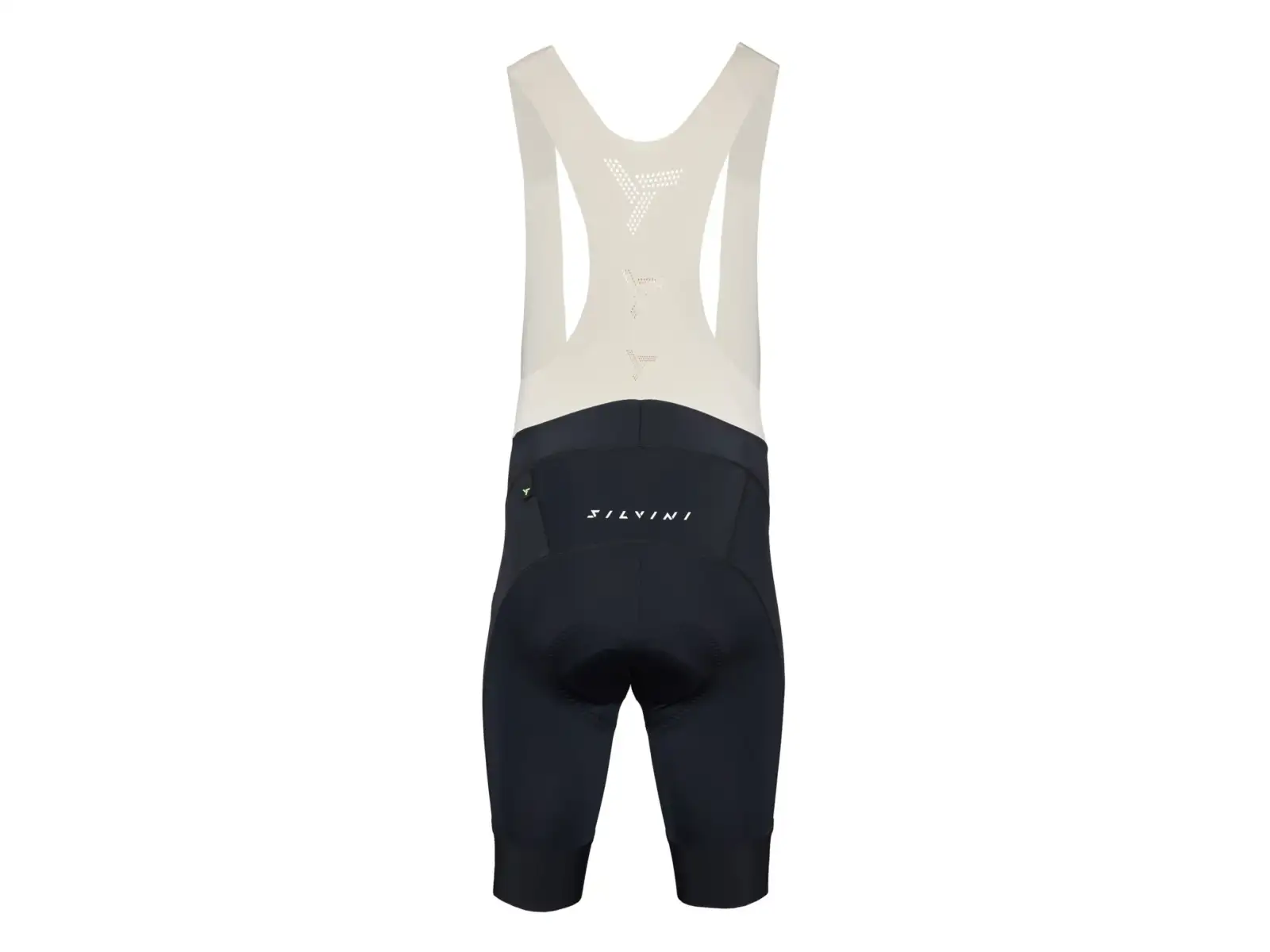 Silvini Suelo Bib pánske kraťasy s trakmi Black/Cream