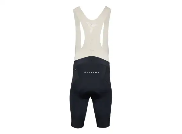 Silvini Suelo Bib pánske kraťasy s trakmi Black/Cream