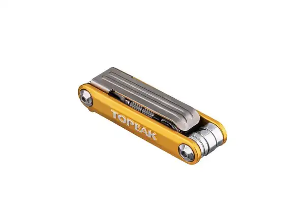Topeak Tubi 11 multifunkčný kľúč 11 funkcií zlatý