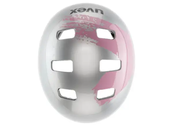 Prilba Uvex Kid 3 Silver/Rosé