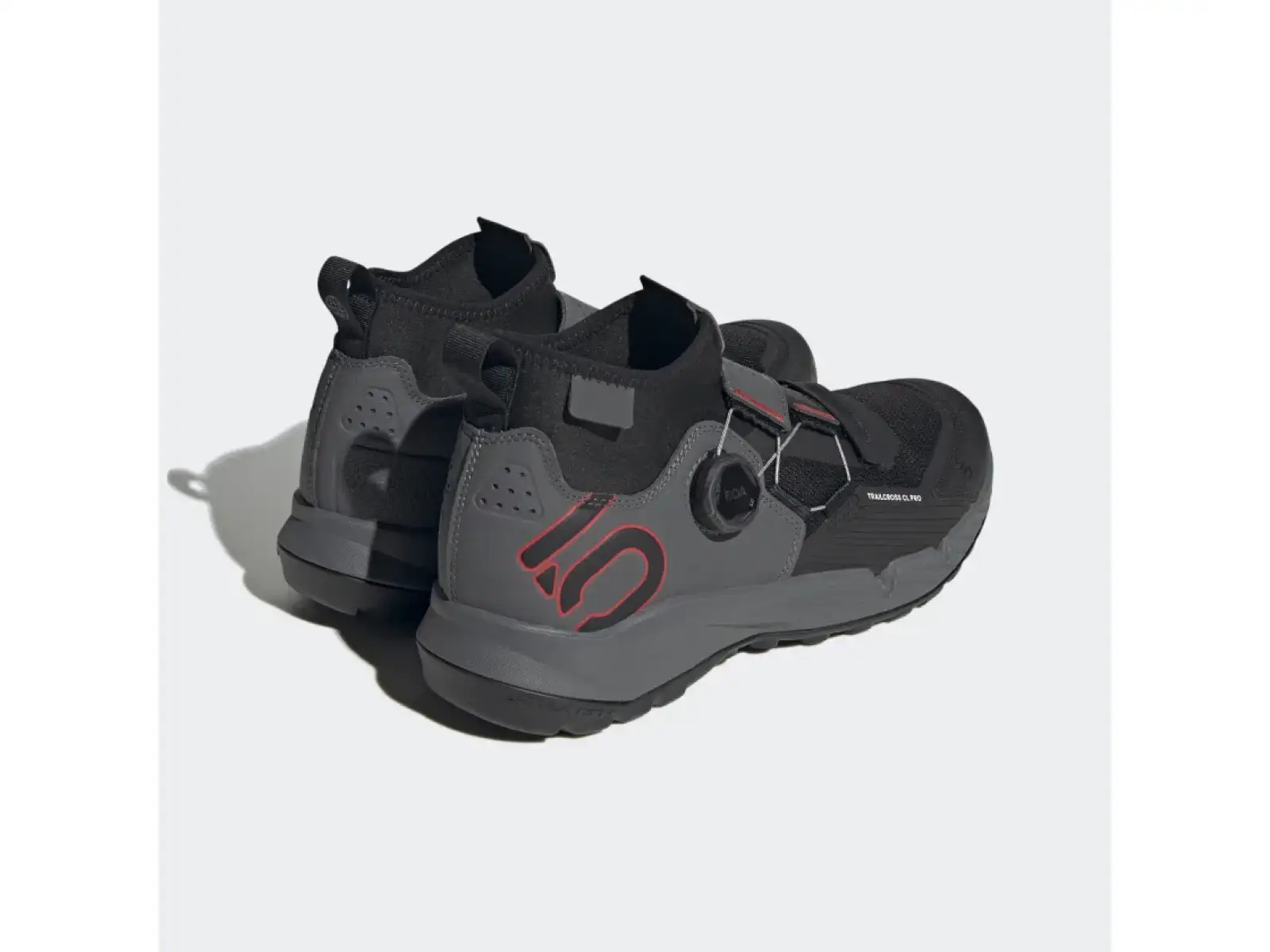 Five Ten Trailcross PRO Clip-in Pánska obuv Grey Five/Core Black/Red