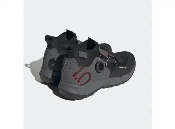 Five Ten Trailcross PRO Clip-in Pánska obuv Grey Five/Core Black/Red