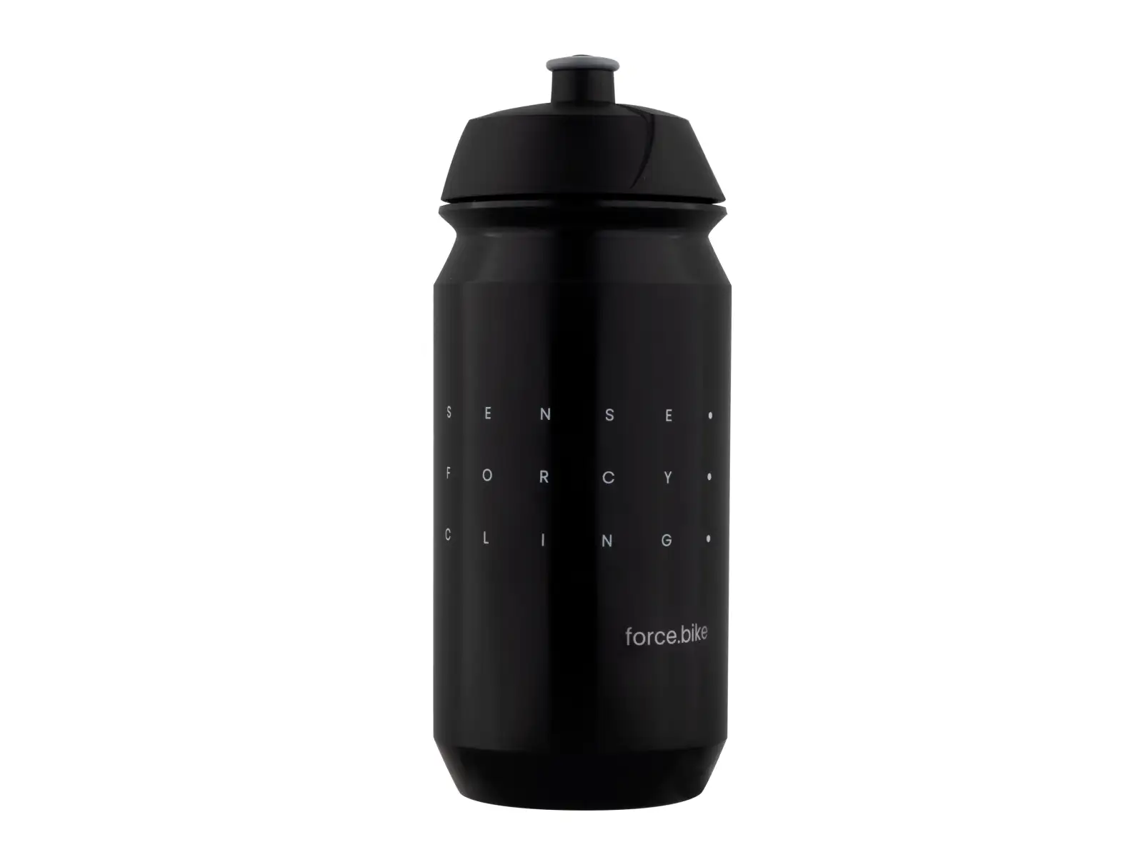 Force Sense cyklistická fľaša 500 ml čierna/biela