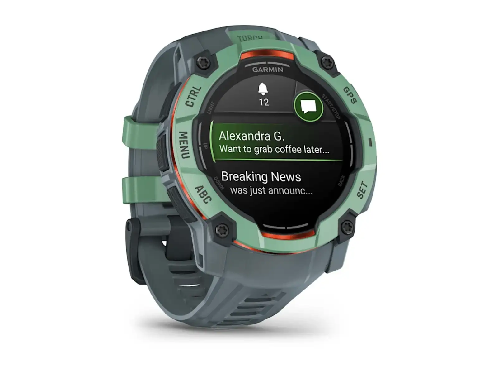 Garmin Instinct 3 Amoled 50 mm inteligentné hodinky Neotropic/Twilight remienok