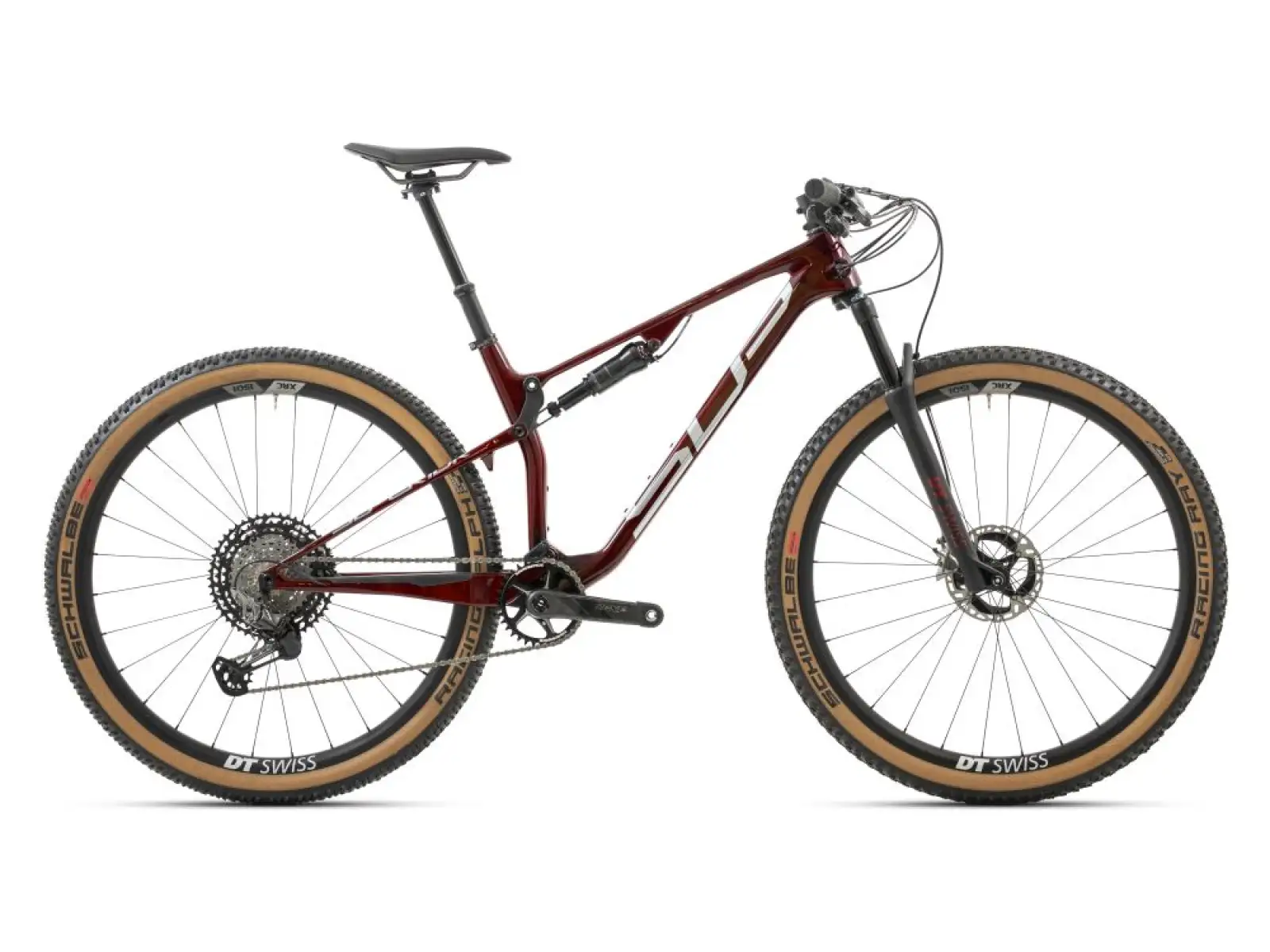 Superior Team XF 29 Issue R celoodpružený horský bicykel Gloss Red Carbon/Chrome