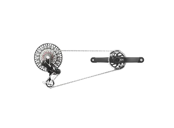 Sram XX Eagle Transmission T-Type AXS sada s powermetrom
