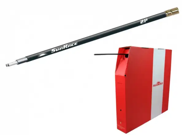 SunRace OCB2P brzdový bowden 5 mm čierny 1 m