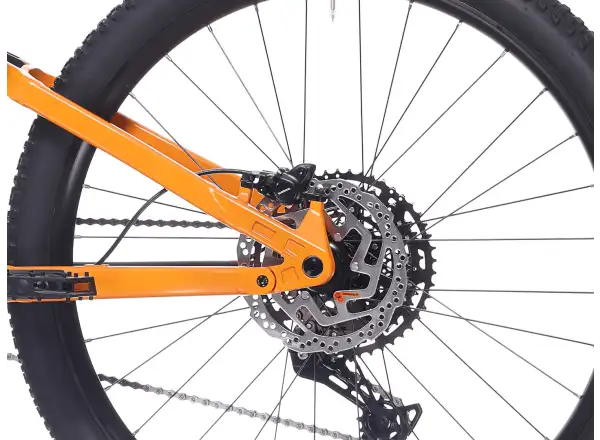 Rock Machine Blizz FS 30-27 horský bicykel Matte Lava Orange