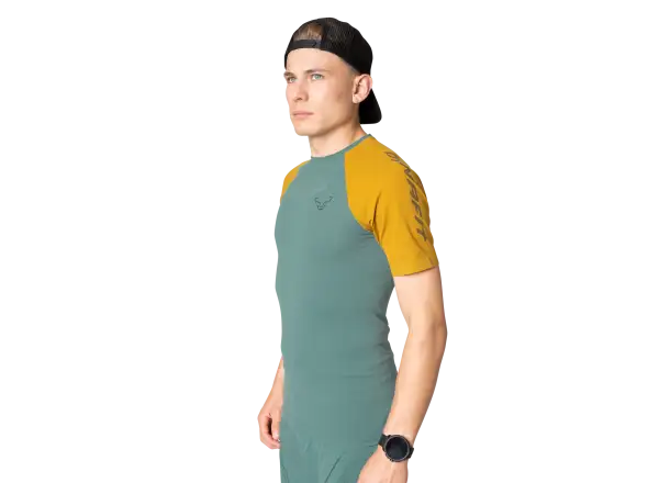 Dynafit Ultra S-Tech pánske tričko krátky rukáv Atlantic