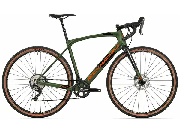 Rock Machine Gravelride CRB 900 khaki/oranžová gravel bicykel